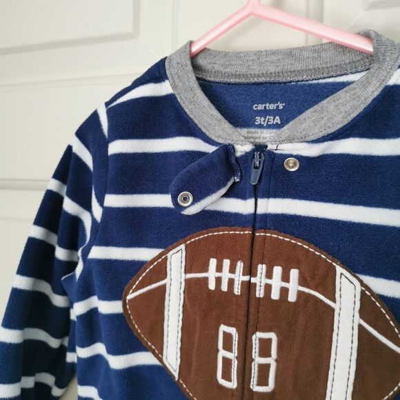 3/$20 Carter's fleece pajama size 3 - Picture 2 of 4